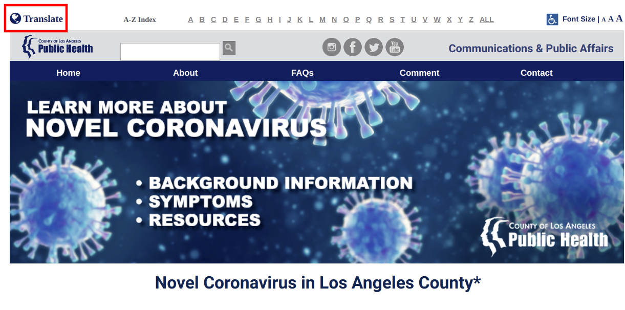 コロナウイルスに関する情報 Pediatrics In Los Angeles La Medical Appointments Obgyn